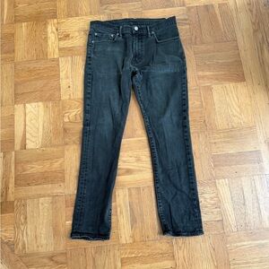 Levi's Black Slim Jeans Timeless Style
